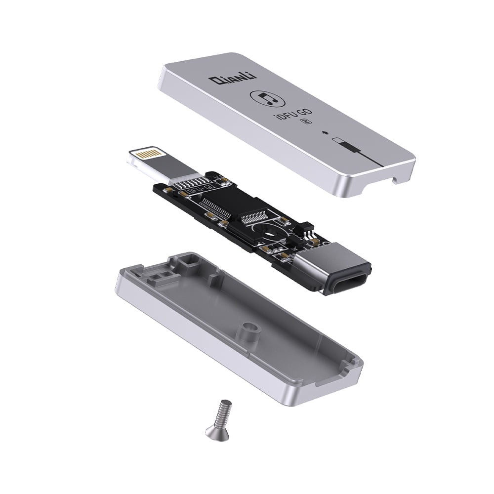 iDFU Go2 đầu nối kích hoạt iPh.one, iP.ad vào chế độ Restore Mode và DCSD đổi thông tin ổ cứng