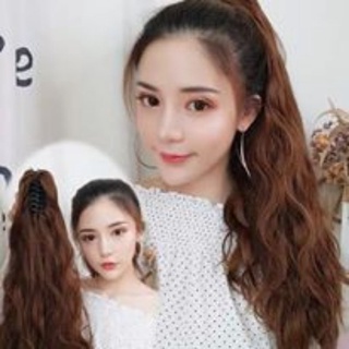Tóc giả ngoặm đuôi ❤️FREESHIP❤️ Tóc ngoặm xù - ảnh thật Mã n42