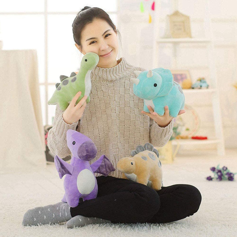 Khủng long hoạt hình nhồi bông đáng yêu dành cho trẻ em