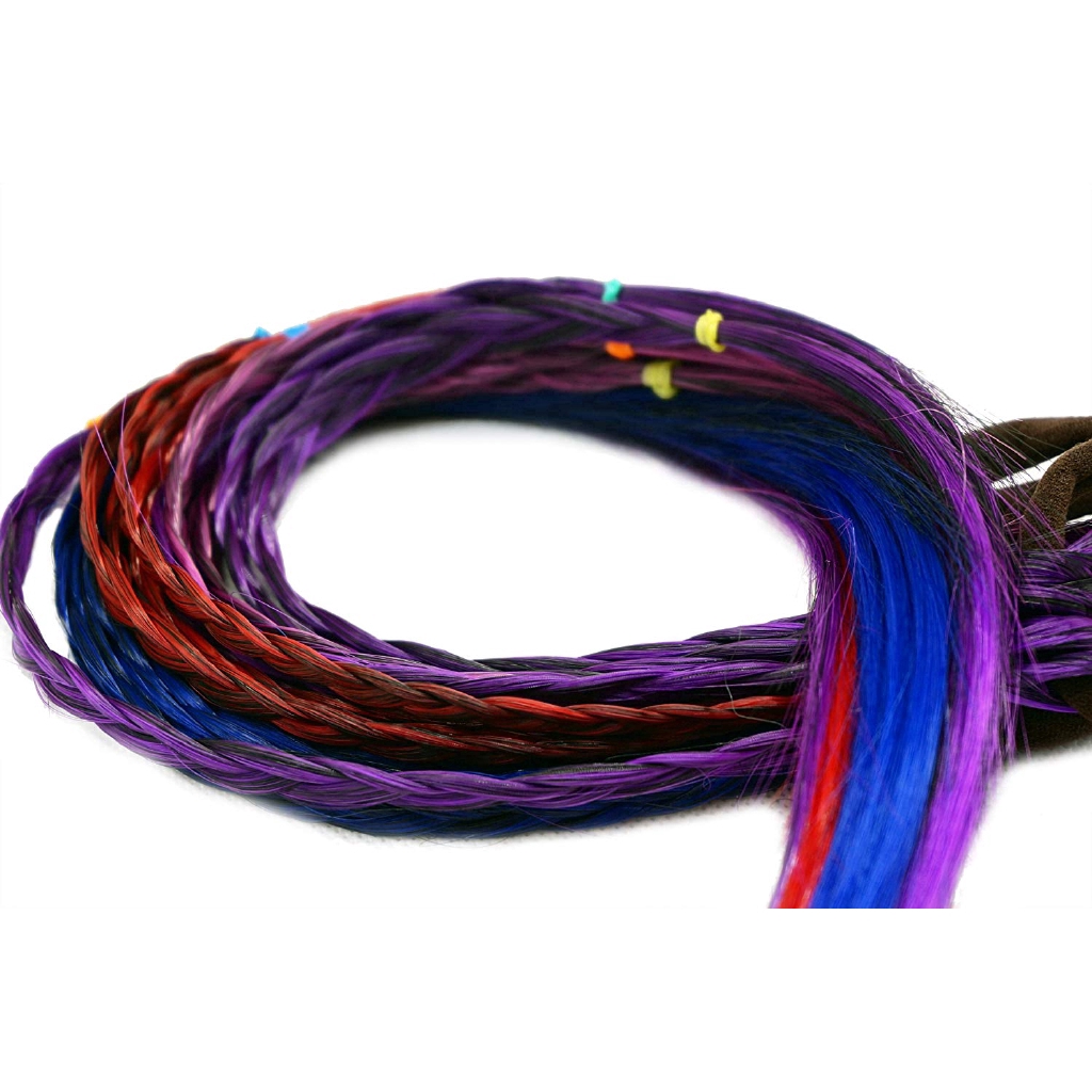 Dây buộc tóc thiết kế bện tóc nhiều màu sắc thời trang xinh xắn cho nữ