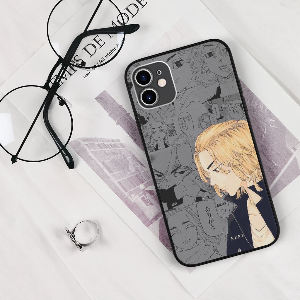 Ốp ip Mikey Tokyo Revengers Manga collage cho Iphone 6 7 8 Plus 11 12 13 Pro Max X Xr TWCPOD0012