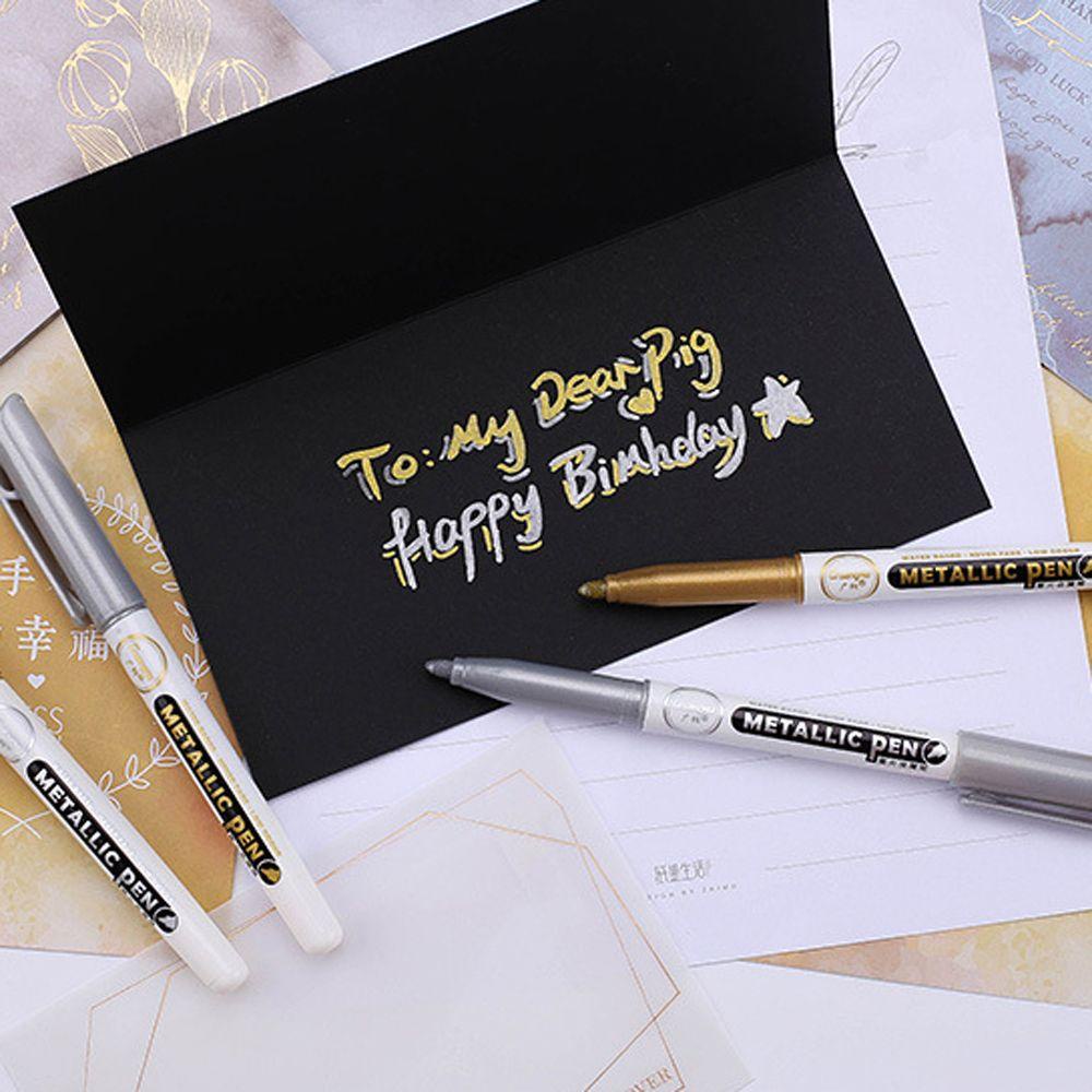 Bút Dạ Quang Chống Nước Dùng Vẽ Tranh Epoxy DIY Cho Học Sinh / Văn Phòng