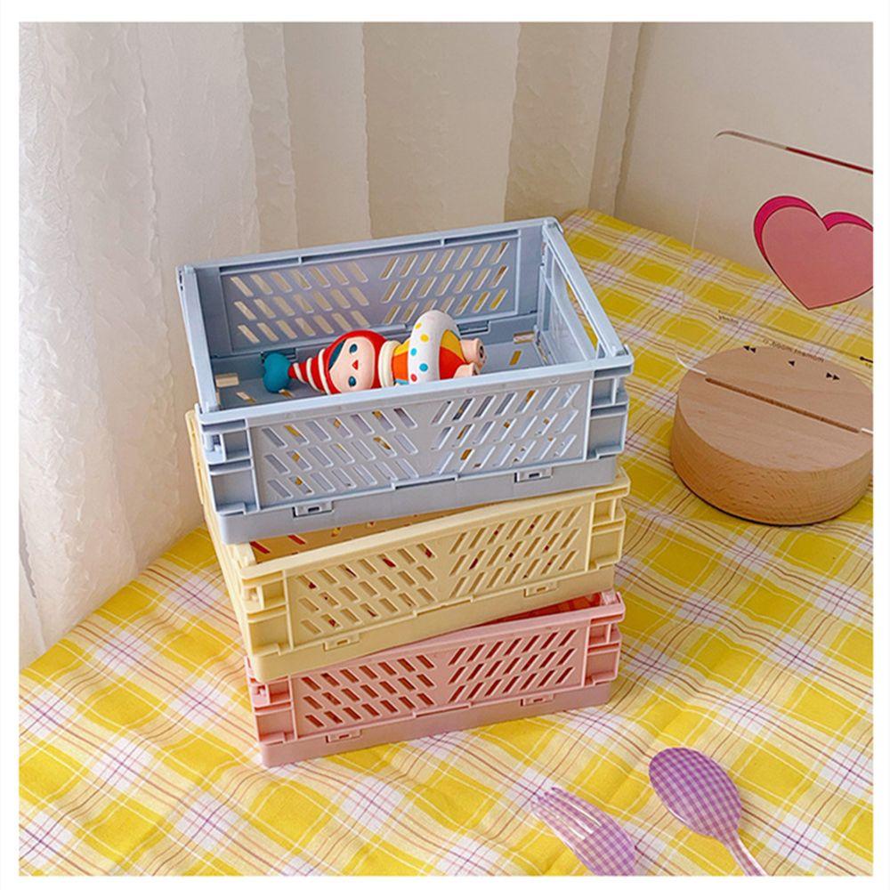 UUMIR Giỏ Đựng Đồ Mini Để Bàn Có Thể Gấp Gọn Tiện Dụng Cho Học Sinh