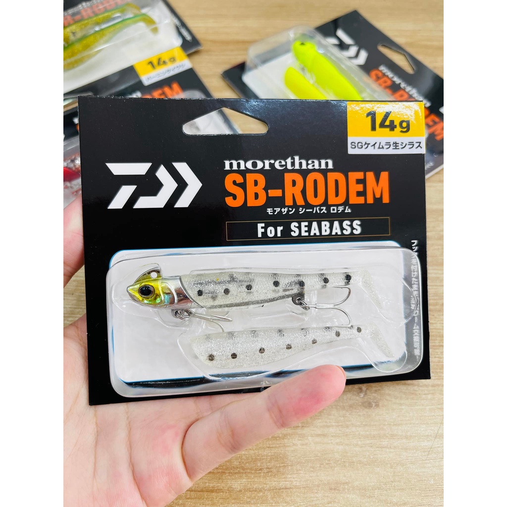 MỒI MỀM DAIWA MORETHAN SB-RODEM 14g
