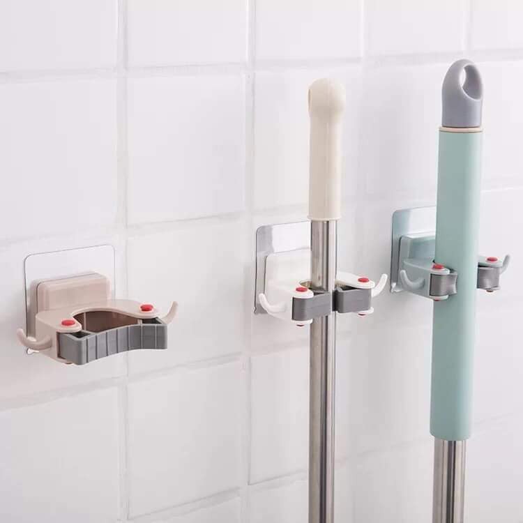 Móc treo chổi đa năng