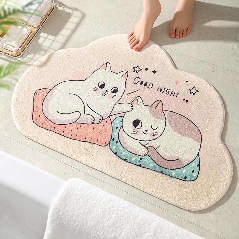 (Sẵn) Thảm trải sàn nhà tắm, nhà vệ sinh thấm hút tốt