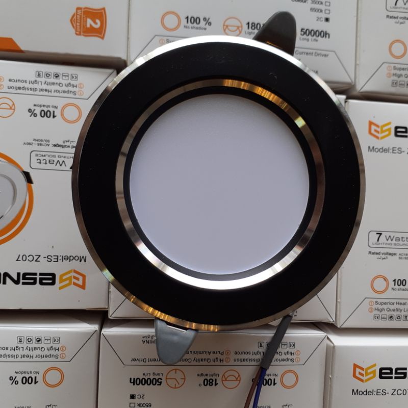 Đèn Âm Trần, Đèn Mắt Trâu Đổi Màu Phi 70 , phi 76 , Phi 90/7W