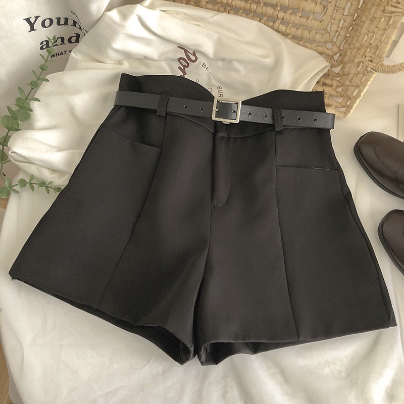 Quần sooc nữ, Quần giả váy bigsize túi ngang chất liệu vải tuyết mưa