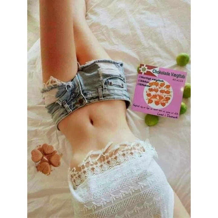 Socola Chokolade Vaegttab Hỗ Trợ Giảm Cân - Lẻ 1 Gói 20 Viên