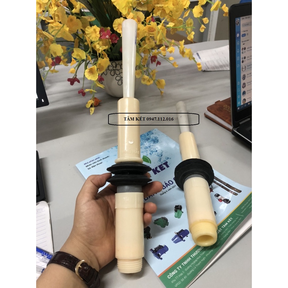 BỘ NHẤN HÚT SÂU  PHI 49MM MM CHO MÁY BƠM