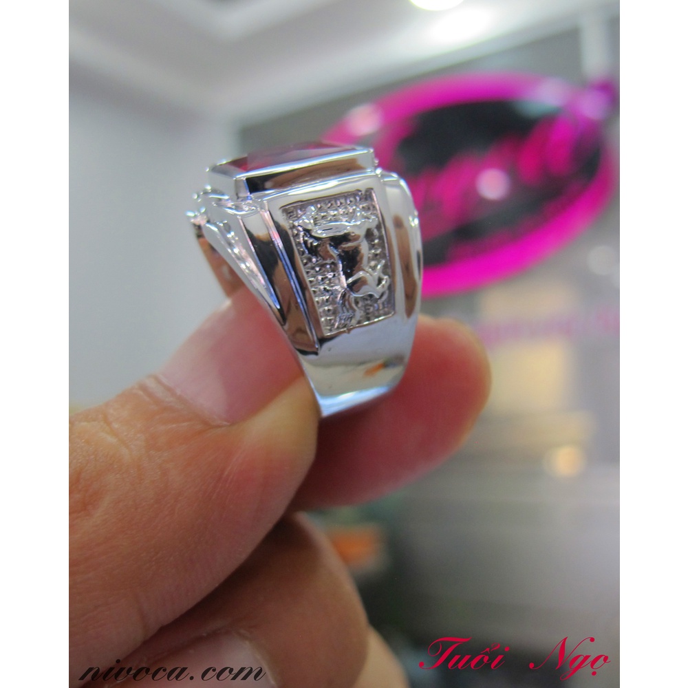 Nhẫn Nam Tuổi Ngọ_Nhẫn Nam Phong Thủy Nhẫn Bạc Nam Theo Mệnh.