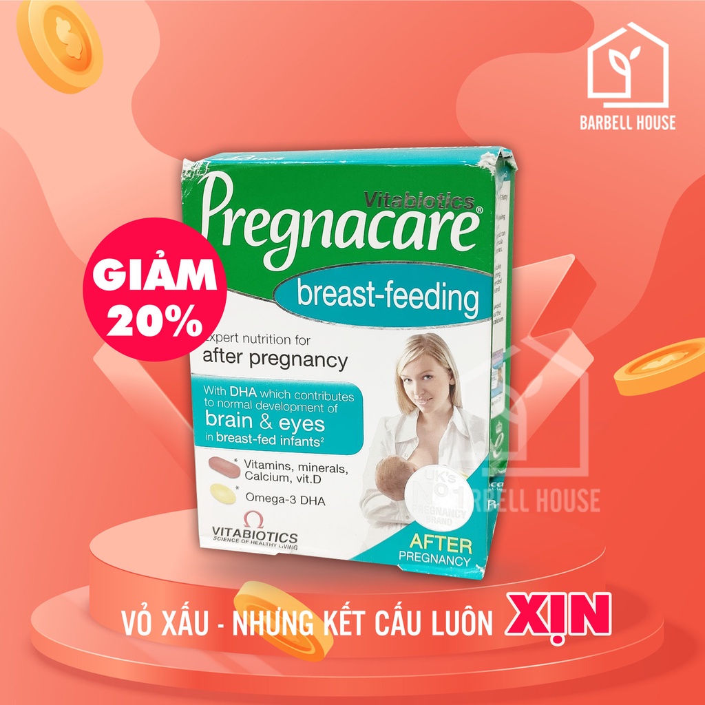 Pregnacare Breast Feeding - Vitamin tổng hợp lợi sữa cho phụ nữ sau sinh thumbnail