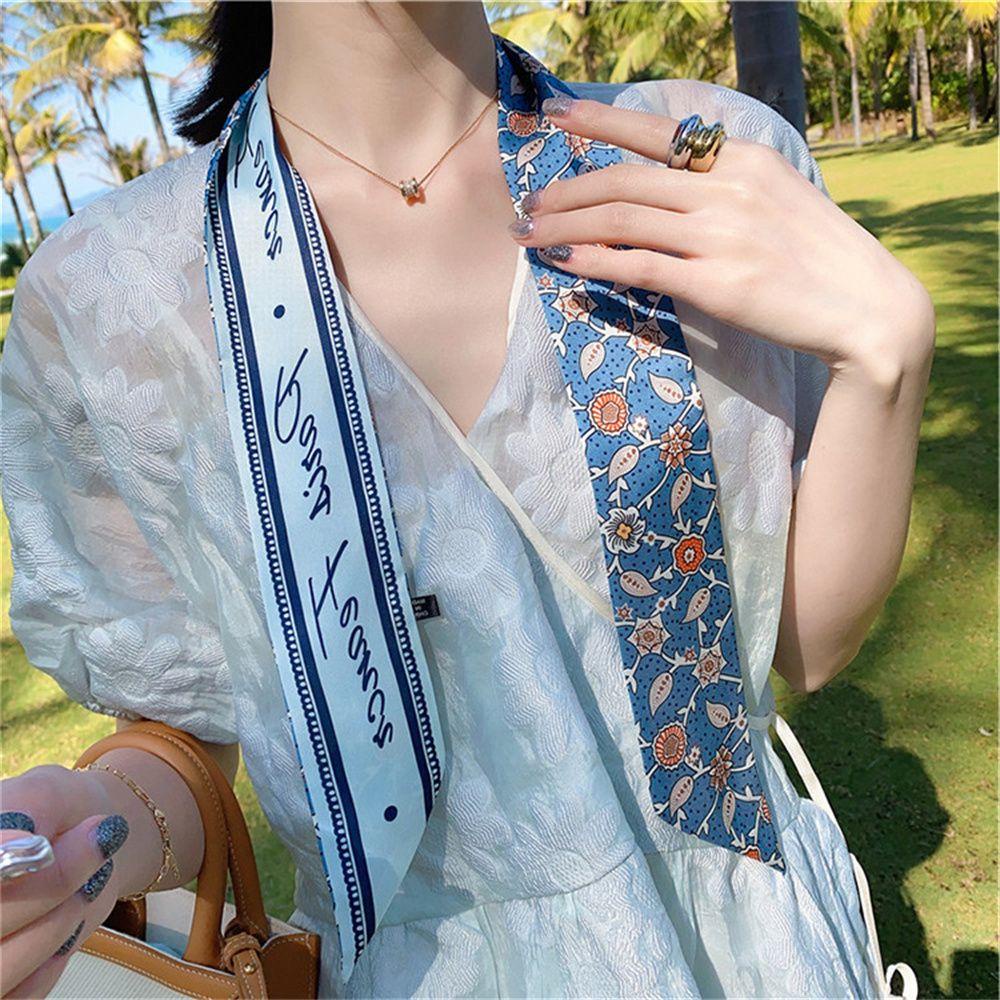 Eutus Băng Đô Cài Tóc Bằng Lụa Satin In Họa Tiết Trái Cây Thời Trang Cho Nữ