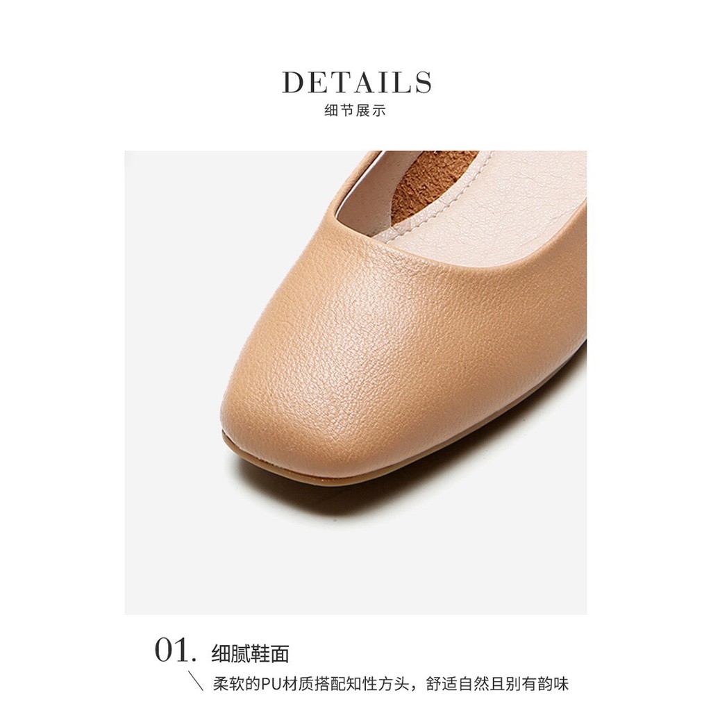 Giày công sở nữ Dusto da mềm, êm,nhẹ size 36 HugoCorner | BigBuy360 - bigbuy360.vn