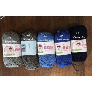 len sợi baby yarn 1,6mm