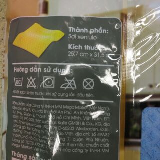 Khăn lau đa năng MM lốc 3