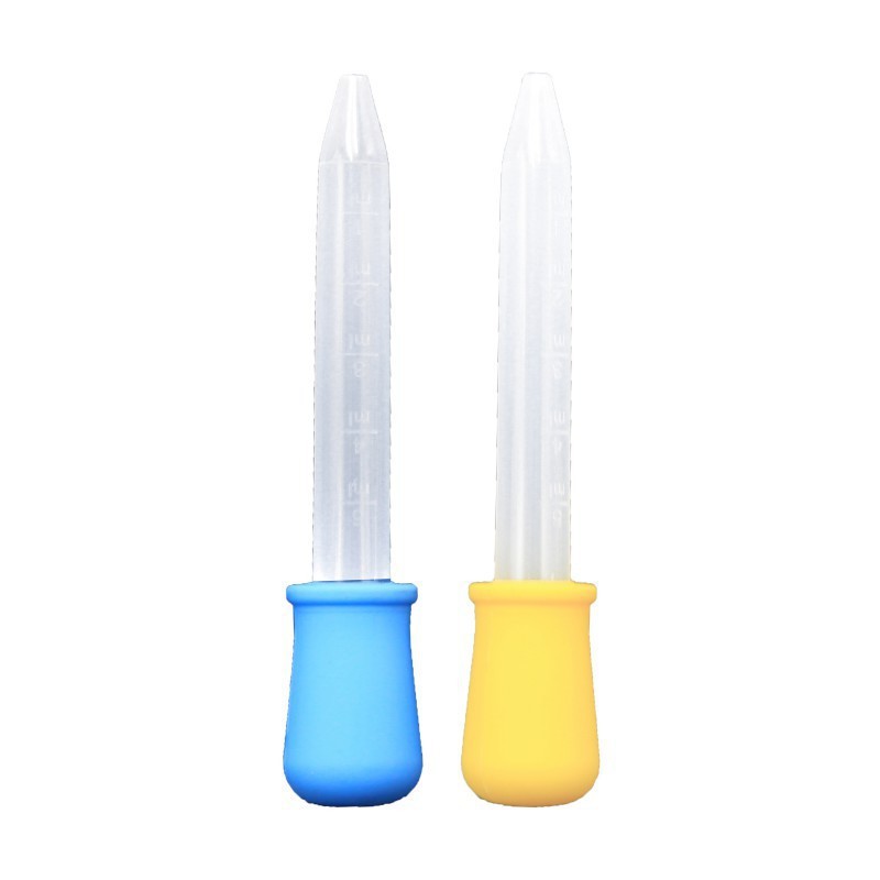 Ống hút sữa/ bón thuốc bằng silicone cho bé