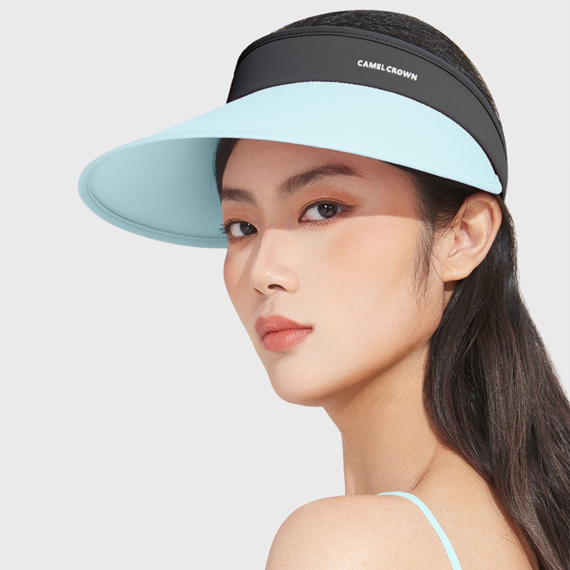Mũ che nắng CAMEL rộng vành chống tia UV thời trang tùy chọn màu sắc dành cho nữ