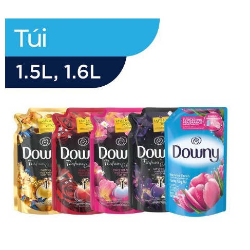 Downy nước xả vải Túi 1.4L các mùi hương nước hoa