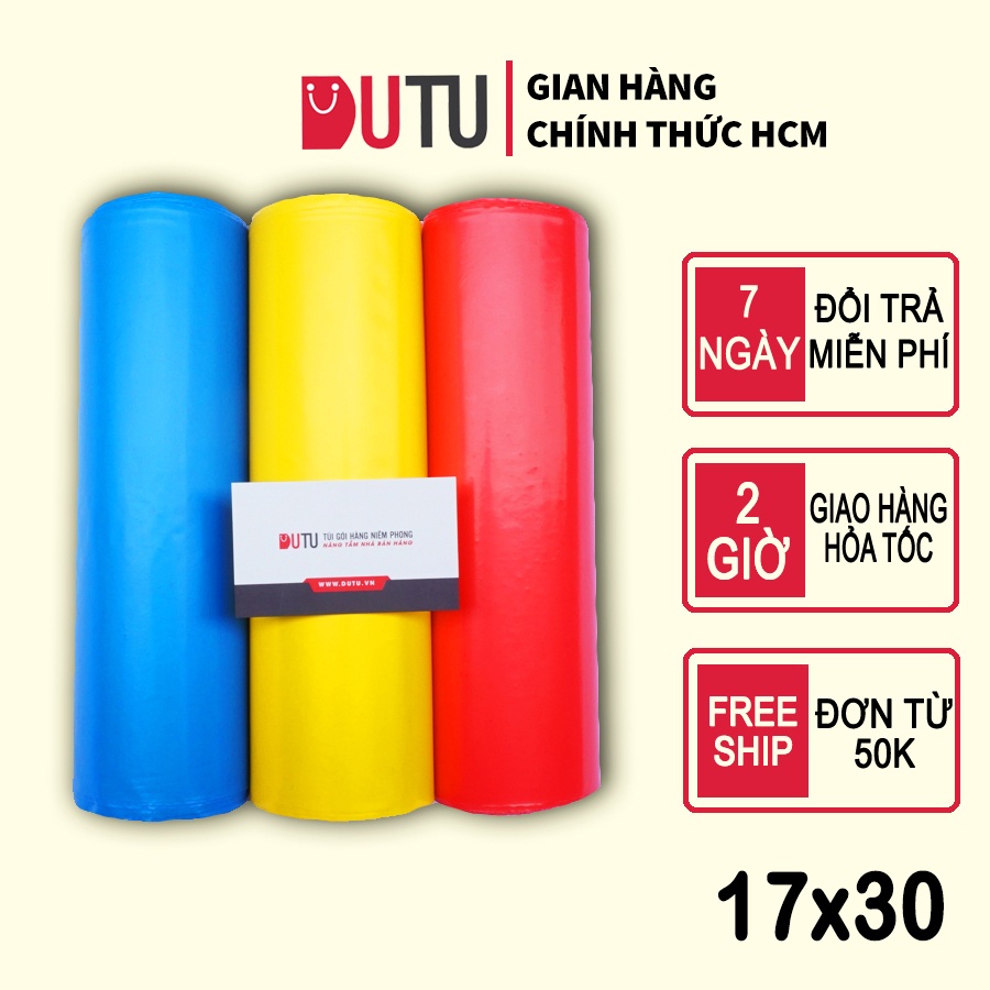 100 Túi Gói Hàng Niêm Phong Pe Chuyên Dụng Siêu Rẻ Size 17x30 Sẵn Hàng
