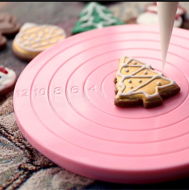 Bàn xoay mini/ bàn xoay cookie vẽ 360 độ