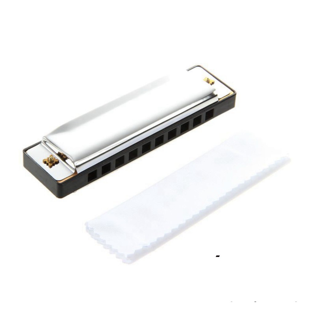 Kèn Harmonica 10 Lỗ 100x28 mm Chất Lượng Cao