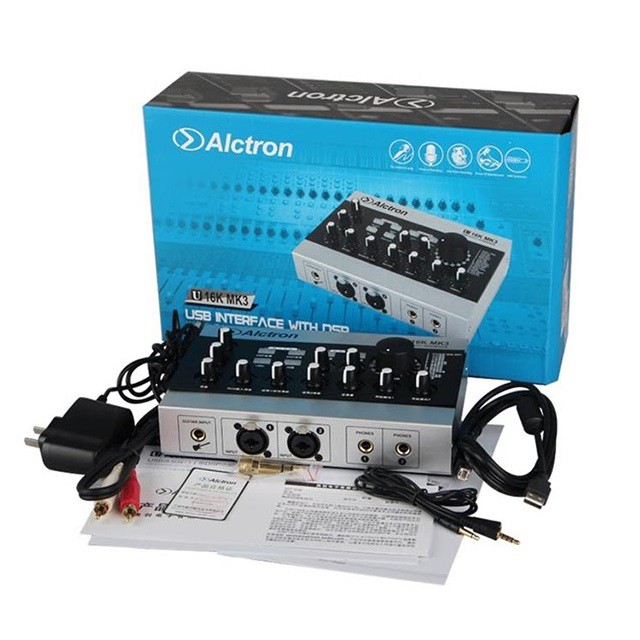 SOUNDCARD Thu Âm ALCTRON U16K MK3 - Chính hãng phân phối