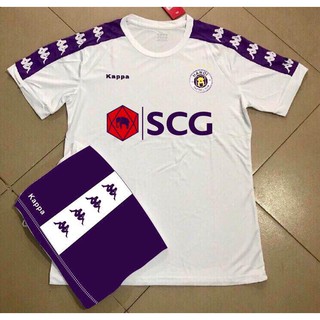 [Free ship] Quần Áo Bóng Đá Hà Nội FC cao cấp 2019 màu trắng
