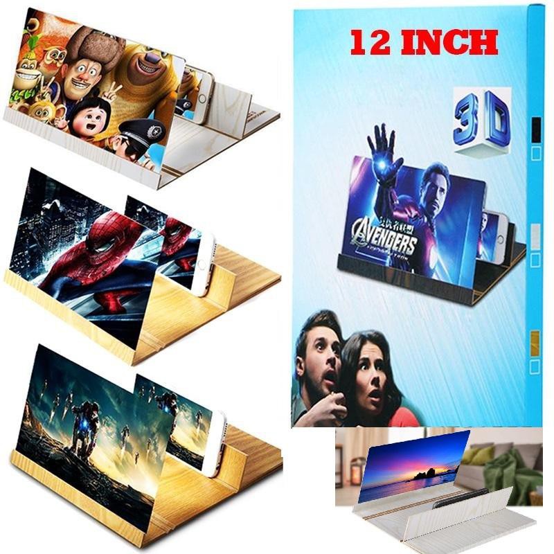 Kính phóng to màn hình 3D 12 Inch cực lớn ( sắc nét 100 % )
