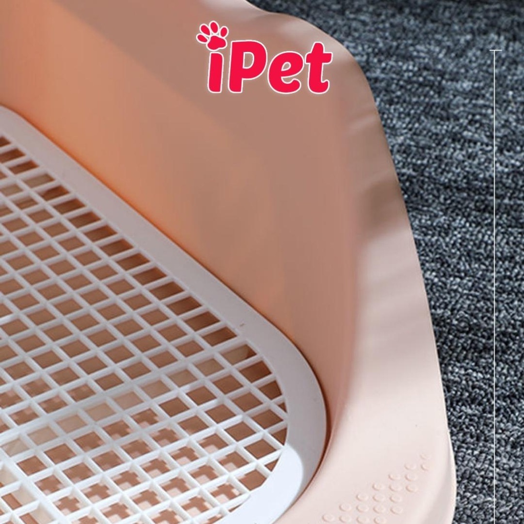 Khay vệ sinh cho chó cái thành cao lượn sóng - iPet Shop