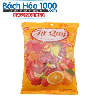 Kẹo nhân hương trái cây Tứ Quý gói 140g
