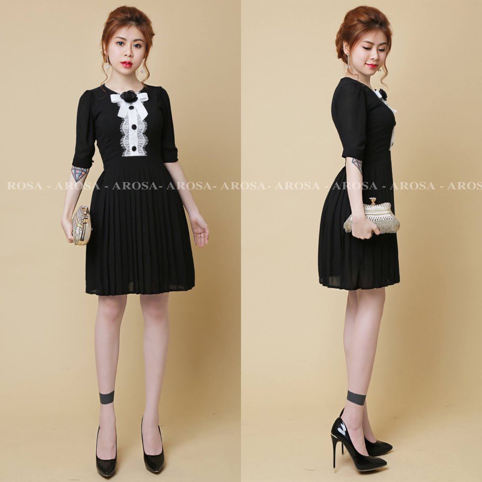 Đầm dự tiếc cao cấp Arosa - MS4363