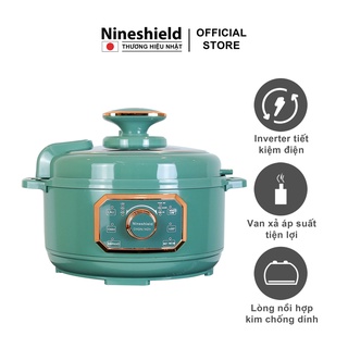 Nồi Áp Suất Điện Đa Năng 2 in 1 Nineshield 4L - Bảo hành 12 tháng