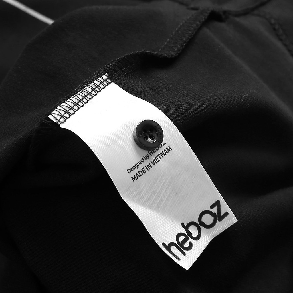 Áo thun polo nam ngắn tay HEBOZ phối sọc cao cấp chất vải cotton pha mịn mát, form slimfit 2 màu - 00000678