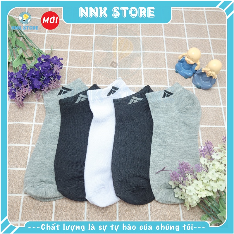Hộp 10 đôi vớ / tất nam cổ ngắn NNK xuất khẩu chất lượng cao, nhiều lựa chọn màu