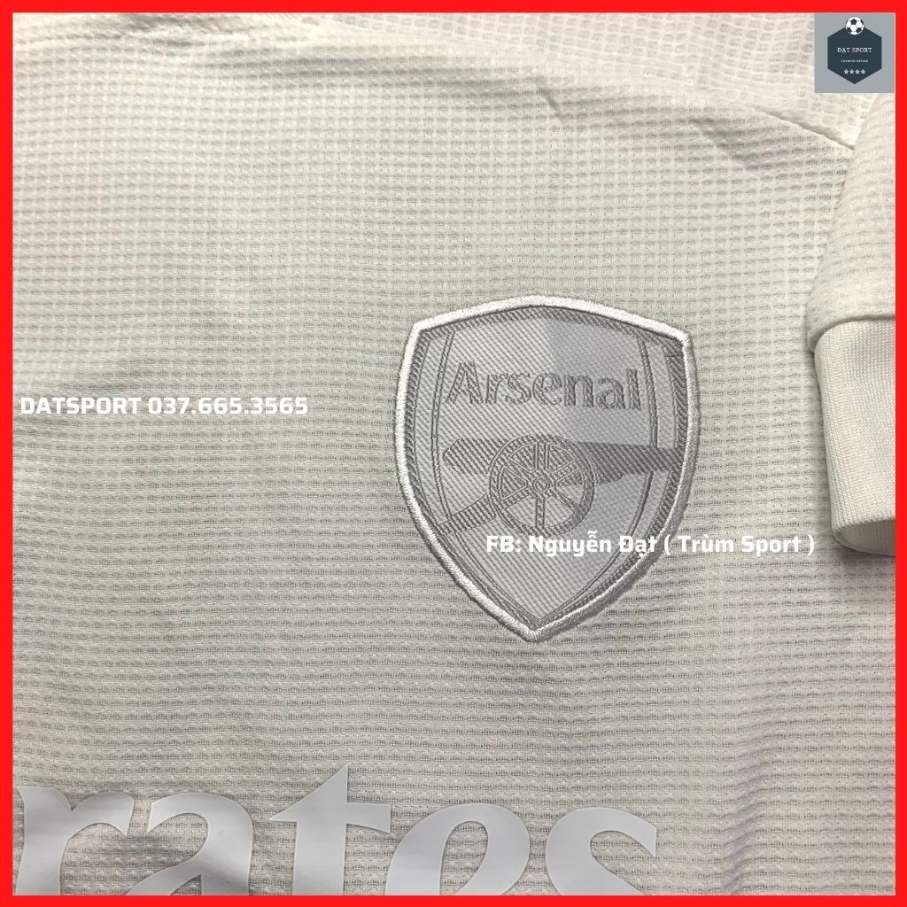 Áo Đấu ARSENAL Bản Đặc Biệt 21/22 ⚡FREESHIP⚡ Bộ Quần Áo Bóng Đá Arsenal Trắng Mùa 2021/22 Hàng Gai Thái Cao Cấp