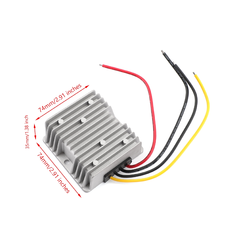Bộ ổn áp Areyourshop 8-40V sang 12V 6A DC 72W chuyên dụng cho xe hơi