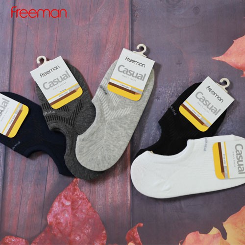 [Combo 5 đôi] Vớ hài, chất liệu cotton FREEMAN