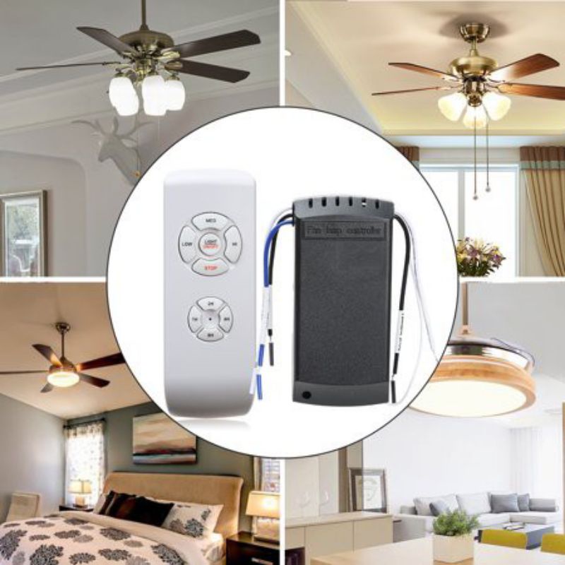 Bộ điều khiển quạt trần từ xa - Remote điều khiển từ xa cho quạt trần 220V / 110V
