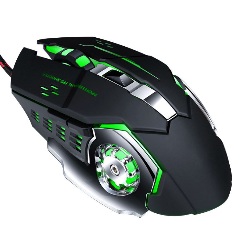 Chuột Gaming Rxsix 4 Gear Dpi 7 Màu