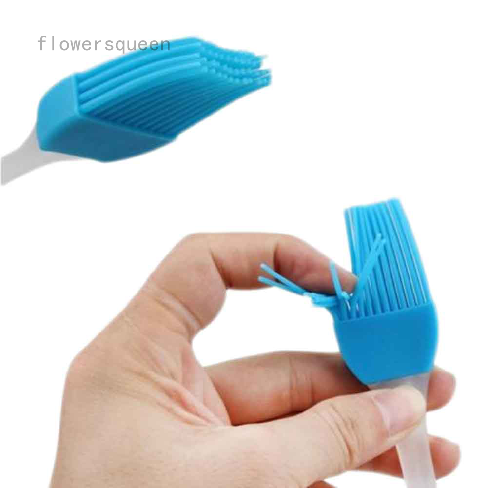 flowersqueen Cọ silicon phết dầu chịu nhiệt độ cao tiện dụng cho nhà bếp