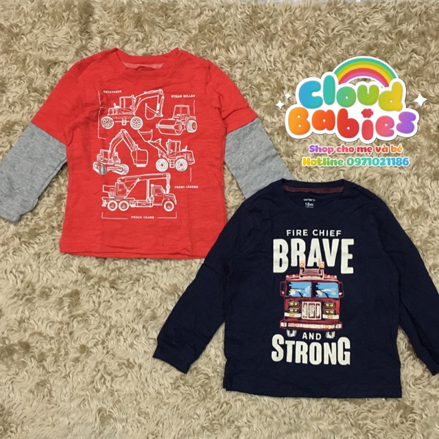 Áo Carter cotton bé trai