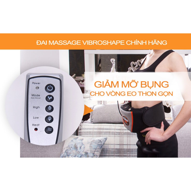 Đai Massage Giảm Béo Vibro Shape Chính Hãng