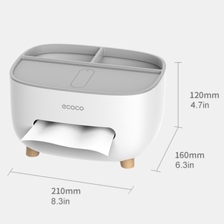 Hộp đựng khăn giấy ăn để bàn Ecoco - ECOCO 2009