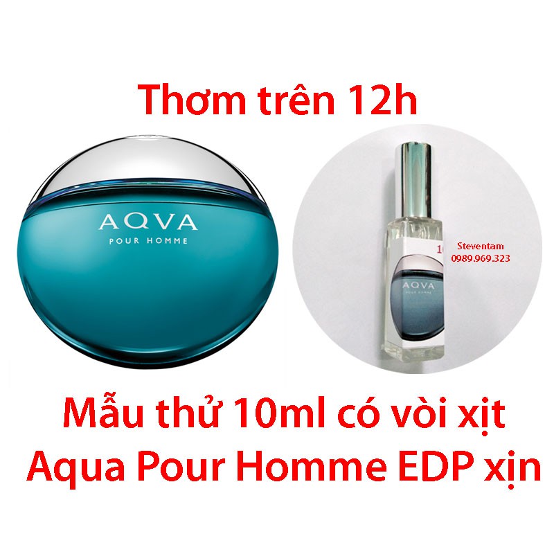 Mẫu thử 10ml Aqva Pour Homme EDP