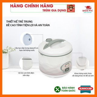Nồi cơm điện Sunhouse SHD8602 1.8L