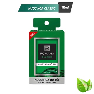 Romano: Nước hoa bỏ túi cho Nam Romano Classic 18ml/chai