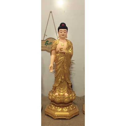 01 Tượng phật Quan Âm /A di đà / Thế Chí đứng 66cm