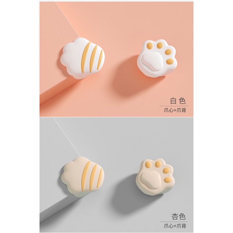 Miếng Bọc Góc Bàn Dày Dặn Chống Va Chạm Hình Chân Mèo Dễ Thương