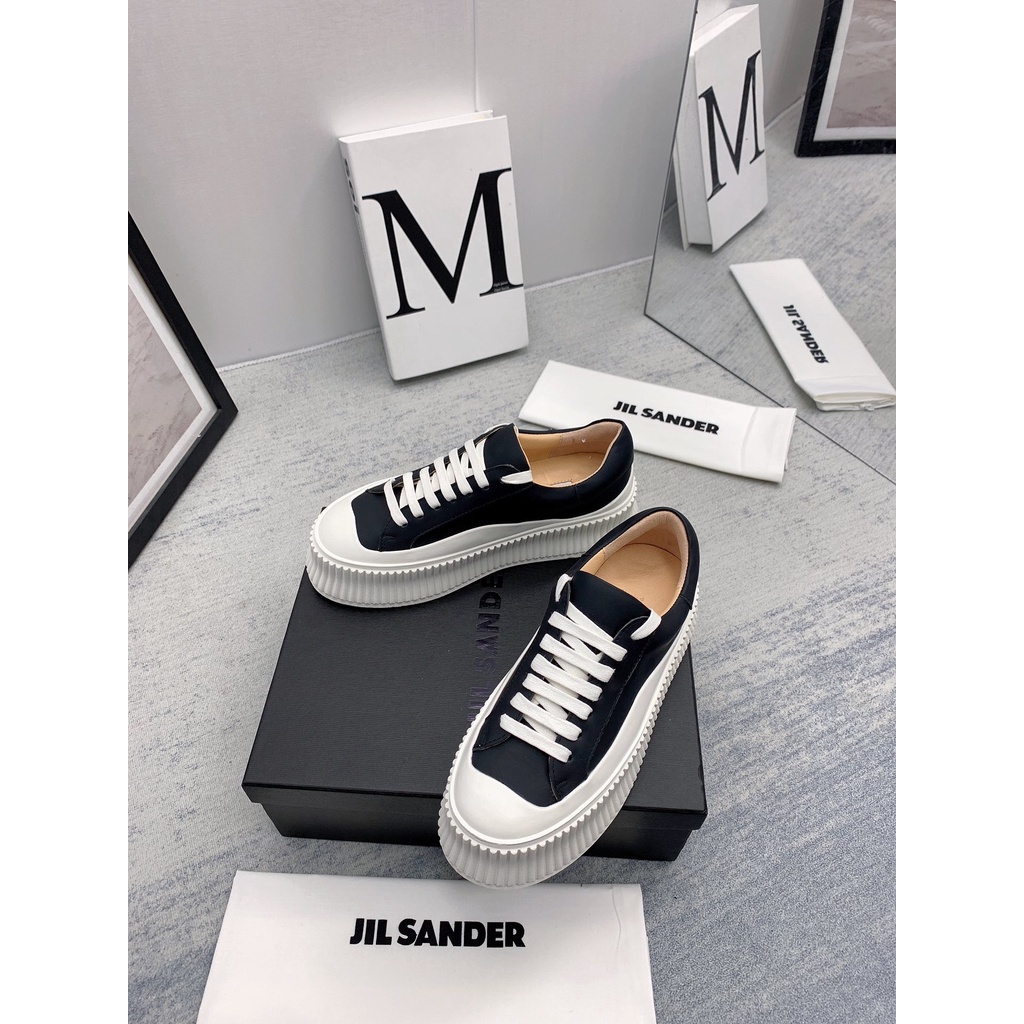 Giày Thể Thao Jil Sander 2022 Fully 4.5p Màu Đen Cá Tính